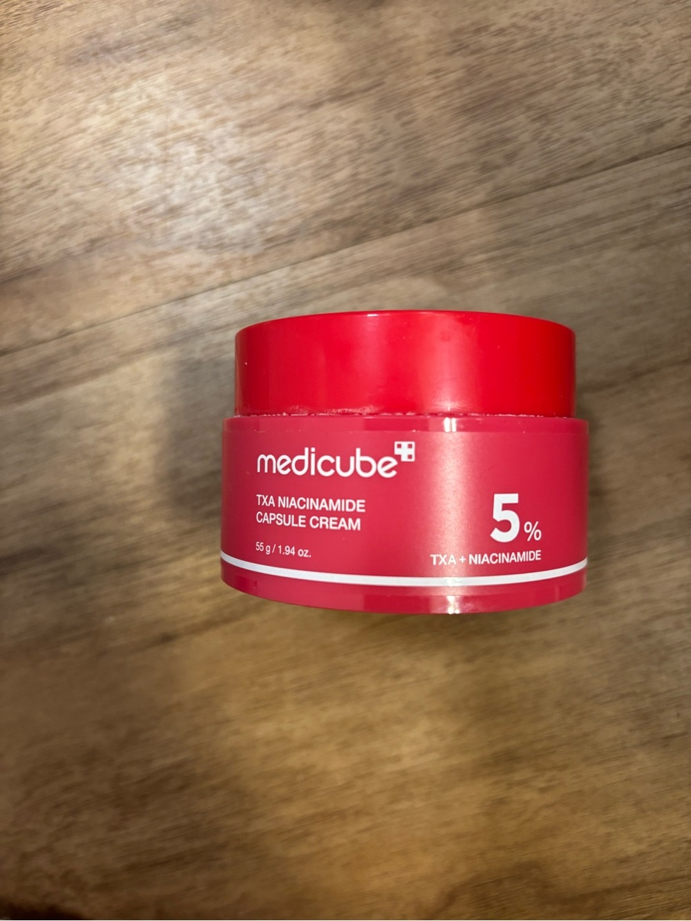 Medicube TXA Niacinamide Capsule Cream - 5% Red Brightening Cream